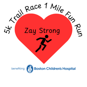 Zay Strong Fun Run and Walk logo