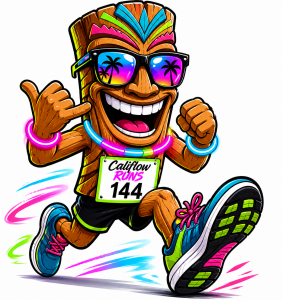 Tiki Time Run: Paradise Run  5K, 10K, & Half Marathon by Califlow Runs homepage
