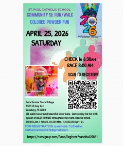 SPCS 5k COLORED POWDER RUN/WALK home