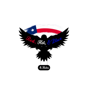 Red, Hot & Blue 4 Miler logo