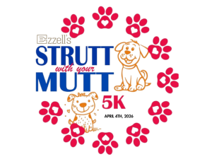 STRUTT with your MUTT 5k logo