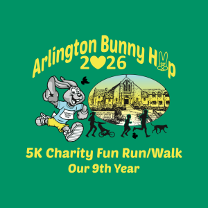 Arlington Bunny Hop logo