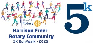 Harrison Freer Rotary Community 5K Run/Walk logo