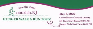nourish.NJ 5K Hunger Run logo