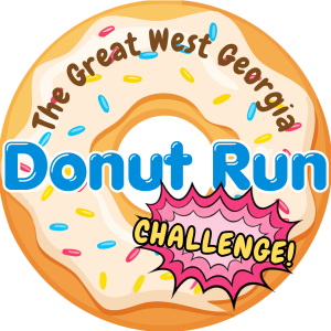 The Great West Georgia Donut Run Challenge logo