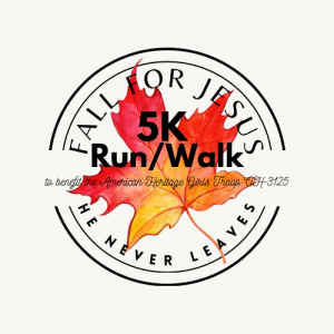 Fall For Jesus 5k Run or Walk- Benefiting AHG Troop OH-3125 homepage