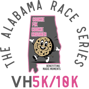 Cookie Fix Cookie Crusher VH5K/10K - The Alabama Race Series logo