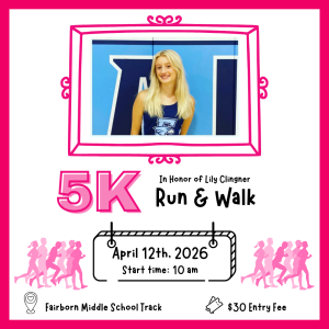5k Run/Walk for Lily home