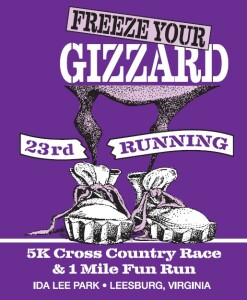 Freeze Your Gizzard 5K and 1 Mile logo