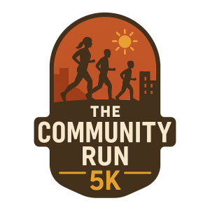 The Community Run 5K logo