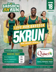 Gadsden 5K Run logo