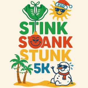 Stink Stank Stunk 5k logo