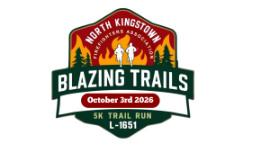 North Kingstown Firefighters Association Blazing Trail 5K logo