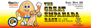 THE EMPANADA 5K/10K AND 2K PUP STRUT home