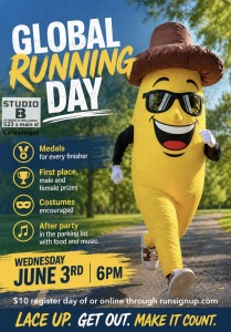Global Running Day 5K Fun Run! logo