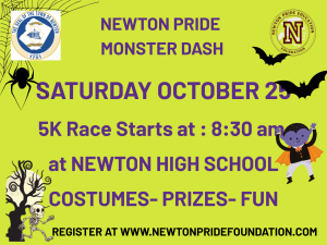Newton Pride Halloween 5K & Fun Run logo