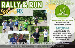 Rally & Run Spring 5K logo