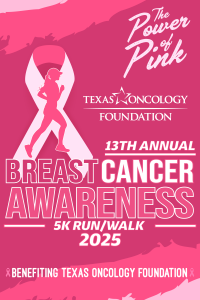 13th Annual Texas Oncology Breast Cancer Awareness 5K Run/Walk home