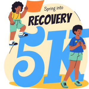 Spring into Recovery 5K logo