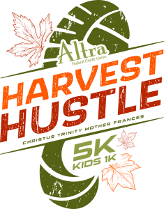 Altra Federal Credit Union Harvest Hustle 1K/5K presented by Christus Trinity Mother Frances logo