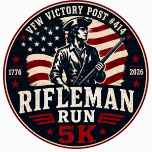 The Rifleman Run 5k- Run/Walk logo