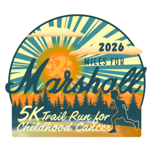 Miles for Marshall 5K Trail Run for Childhood Cancer logo