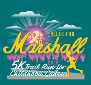 Miles for Marshall 5K Trail Run for Childhood Cancer logo