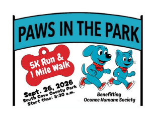 OHS Paws in the Park 5k run & 1 mile walk homepage