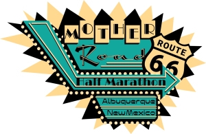 NM ROUTE 66 "MOTHER ROAD" HALF MARATHON logo