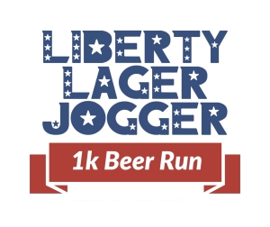 Liberty Lager Jogger 1k Beer Run logo
