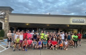 4 THE LONG RUN LLC Half Marathon and Marathon Training (for Log Jammer) logo