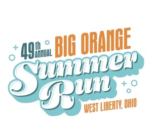 Big Orange Summer Kids Run home