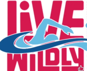 Live Wildly Open Water Team Challenge, Celebrating Worlds Swim Day logo