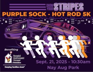 Show Your Stripes: Purple Edition - Hot Rod 5k & Walk logo