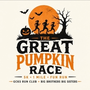 Big Brothers Big Sisters & Garden City Run Club Great Pumpkin Race 5K/ Fun Run