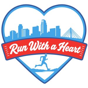 Run With A Heart 5k logo