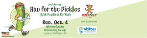 STERBENZ RUN FOR THE PICKLES 5K AND 2K PUP STRUT & STROLL logo