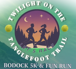 Twilight on The Tanglefoot BODOCK 5K home