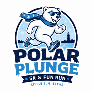 Little Elm Polar 5K Run &  Plunge home
