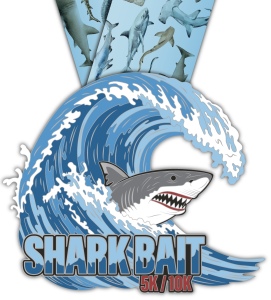 Shark Bait "Live Virtual" 5k/10k home
