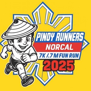 Pinoy Runners Norcal 7K / .7M Fun Run logo