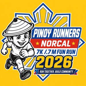 Pinoy Runners Norcal 7K / .7M Fun Run logo