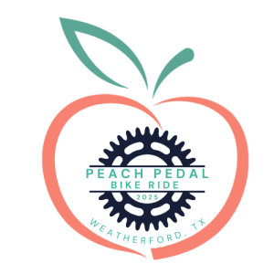 2026 Peach Pedal Bike Ride logo