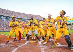 Meet at: Savannah Bananas Game home