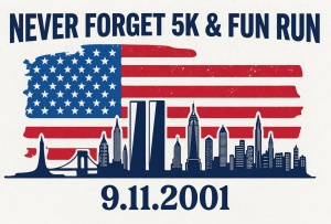 Never Forget 5k & Fun Run logo