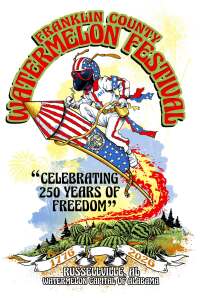 Franklin County Watermelon Festival 5k logo