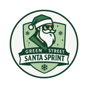 Green Street Santa Sprint logo