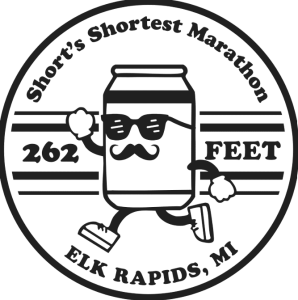 The Short's Shortest Marathon logo