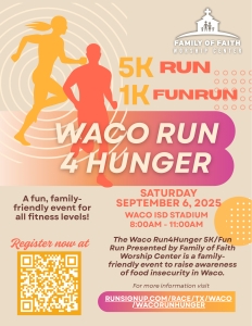 Waco Run4Hunger 5K/Fun Run home