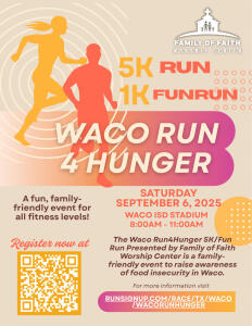 Waco Run4Hunger 5K/Fun Run logo